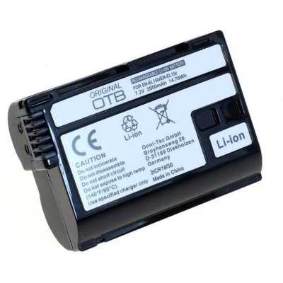 Afbeelding van Original OTB Accu Batterij Nikon EN EL15b EL15c EL15 2050mAh