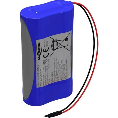 Afbeelding van Ansmann 2S1P Accupack Aantal cellen: 2 Batterijgrootte: 18650 Kabel Li ion 7.2 V 3500 mAh