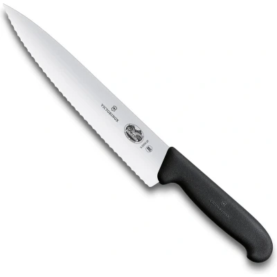 Afbeelding van Victorinox Fibrox gekarteld vleesmes 22cm