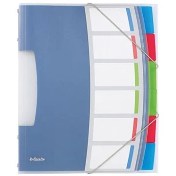 Afbeelding van Esselte Sorteermap Vivida 6 Tabs Voorordner