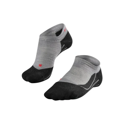 Afbeelding van Falke TK5 Invisible Wandelsokken Heren Lichtgrijs Maat 42/43
