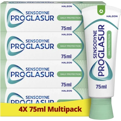 Afbeelding van 4x Sensodyne Tandpasta Proglasur Daily Protection 75ml