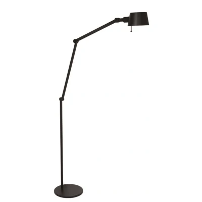 Afbeelding van Vloerlamp verstelbaar zwart tot 200cm