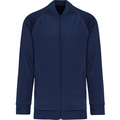 Afbeelding van PROACT Unisex trainingsjas met rits en biesje PA384 Sporty Navy