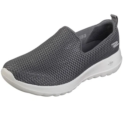 Afbeelding van Skechers Go Walk Joy Slip op Trainers dames, Grijze houtskool, 38 EU
