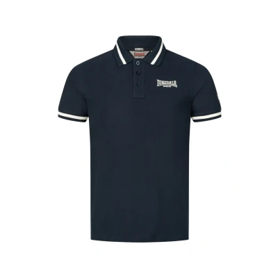 Afbeelding van Lonsdale Causton Poloshirt, Heren, Maat: XXL, Dark navy ecru