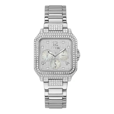 Afbeelding van Guess GW0472L1 Deco horloge Quartz horloges Zilverkleur