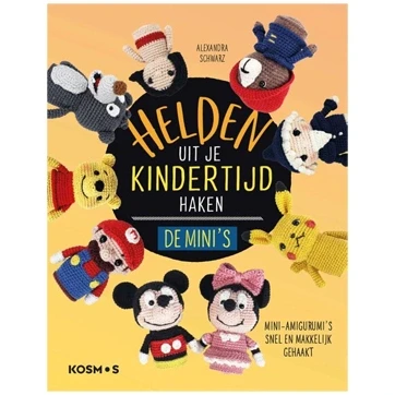 Afbeelding van Helden uit je kindertijd haken de mini‘s