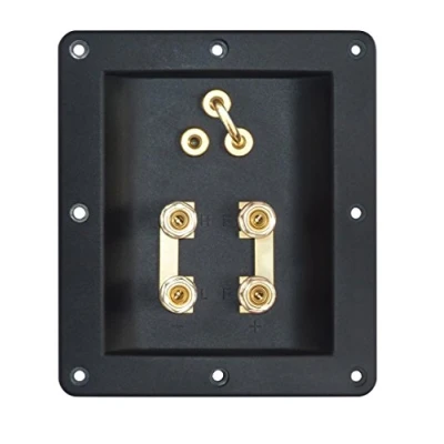 Afbeelding van Dynavox Luidspreker Aansluiting Verguld 150x130mm