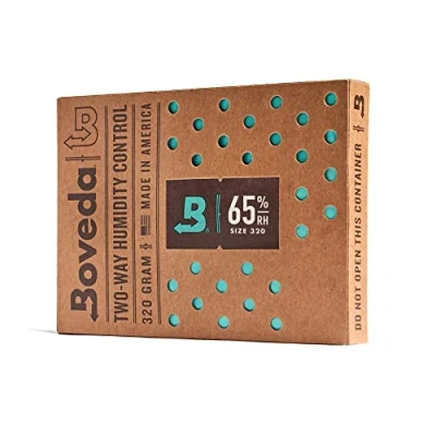 Afbeelding van Boveda voor sigaren/tabak 65% RV 2 way vochtregeling Maat 320 gebruik bij tot 100 sigaren gepatenteerde technologie humidors 1 stuk