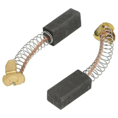Afbeelding van vhbw 2 x kolenborstel, motorkool, schuurkooltjes 6 mm 8 18 mm, compatibel met Hitachi, Makita, Milwaukee, Panasonic, Ryobi, Stihl elektrisch gereedschap