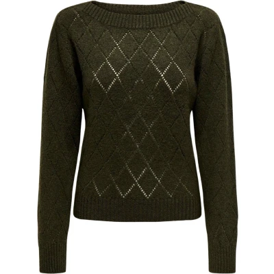 Afbeelding van Jdy pull voor dames kaki maat xs