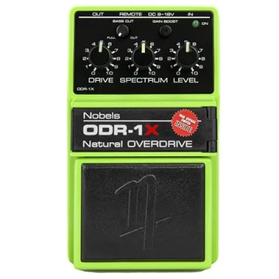 Afbeelding van Nobels ODR 1X Natural Overdrive Pedal met Bass Control