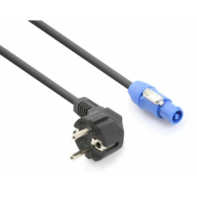 Afbeelding van PD Connex Schuko Powercon A stroomkabel 3 meter