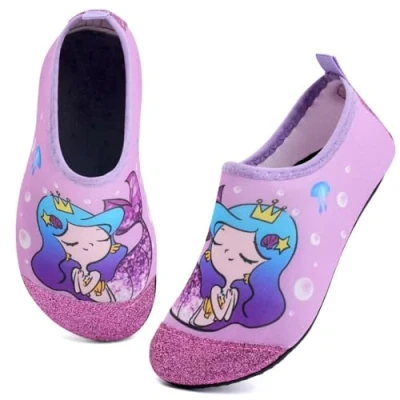 Afbeelding van Waterschoenen Kinderen Strand Zwemschoenen Jongens Meisjes Baby Water Schoenen Antislip(SZ Zeemeermin,20/21EU)