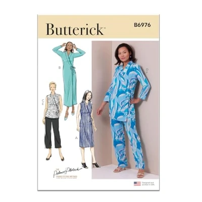Afbeelding van BUTTERICK B6976B5 Misses&#039; Loungeset van Palmer/Pletsch B5(8 10 12 14 16)