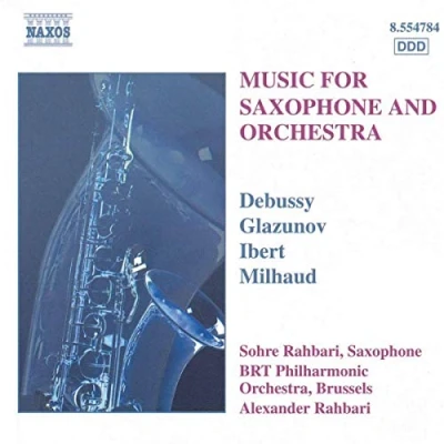 Afbeelding van Sohre Rahbari, BRT Philharmonic Orchestra, Alexander Rahbari Music For Saxaphone And Orchestra (CD)