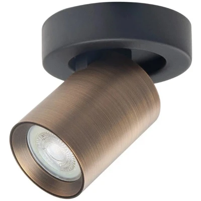Afbeelding van Highlight Opbouwspot Oliver 1 lichts oud goud S7155.32