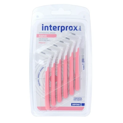 Afbeelding van Interprox Ragers Plus Nano Roze, 6 Stuk