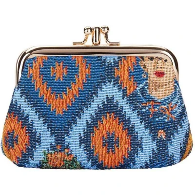 Afbeelding van Signare Portemonnee klip Gobelin Frida Kahlo Icon Niet geschikt voor pasje.