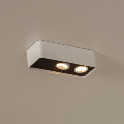 Afbeelding van Lucide ANGULAR Plafondspot LED Dimb. Wit
