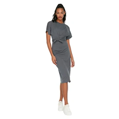 Afbeelding van Trendyol TWOSS21EL0404 Volwassenen Vrouwen Antraciet L