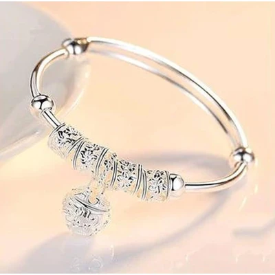 Afbeelding van N3 Collecties Vrouwen Mode Armbanden Met Kralen Sterling Zilveren Verstelbare Manchet Bangle