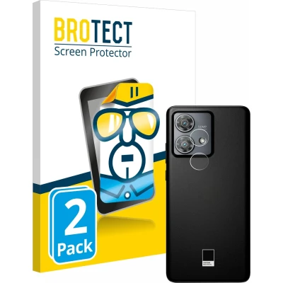 Afbeelding van BROTECT (2 Stuks) Schermbeschermer voor Motorola Edge 40 Neo (ALLEEN Camera Lens) Screen Protector Transparant