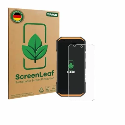 Afbeelding van ScreenLeaf Screenprotector voor Ulefone Armor X32 Duurzame schermbescherming Folie Beschermfolie transparant (2 Stuks)