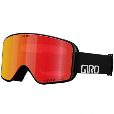 Afbeelding van Skibril Giro Method Black Wordmark Vivid Ember / Infrared