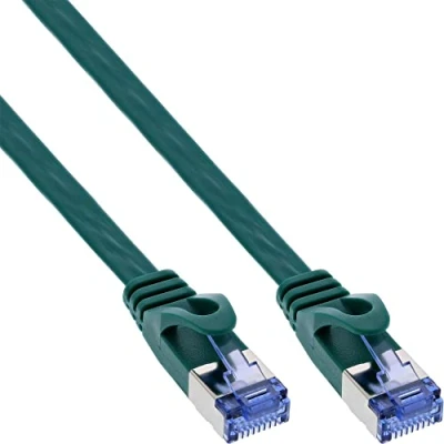 Afbeelding van InLine 71807G netwerkkabel Groen 7 m Cat6a U/FTP (STP)