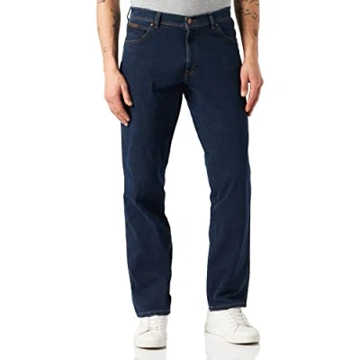 Afbeelding van Wrangler Herren Texas Slim Pants, Blue (Cross Game 11U), 36W / 30L