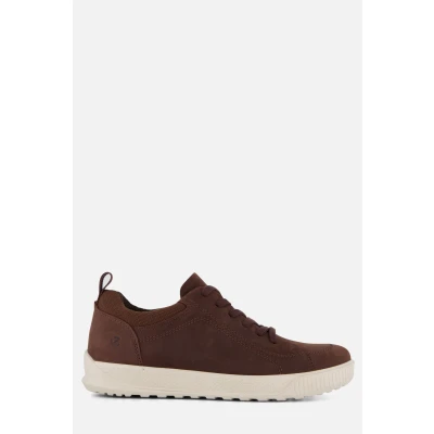 Afbeelding van Ecco veterschoen bruin nubuck 501664 02072 Byway lace up fluidform maat 42