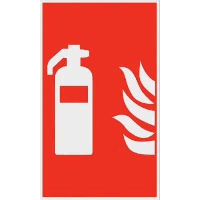 Afbeelding van Metafranc Informatiebord symbool: brandblusser 300 x 200 mm/bewegwijzering/infobord/brandblusser/EHBO markering/veiligheidsmarkering/bedrijfsaanduiding / 500310