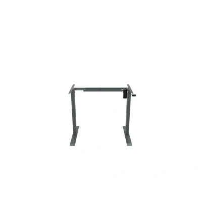 Afbeelding van Elektrisch Verstelbaar Zit Sta Bureau Frame 140Cm NEN 527 Grijs (RAL7045)