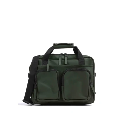Afbeelding van Rains Texel Tech Bag W3 green Laptoptas