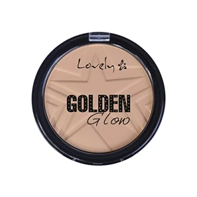 Afbeelding van Lovely Golden Glow Natural Hypoallergenic Powder 3 15G