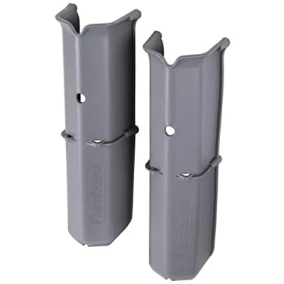Afbeelding van Flambeau Buiten 455TKR Tuff Krate Rod Houders, Kajak Vissen Opslag Accessoire, [2] Pack Grijs