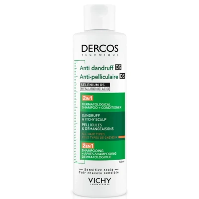 Afbeelding van Vichy Dercos Anti dandruff 2 in 1 Dermatological Conditioning Shampoo 200ml