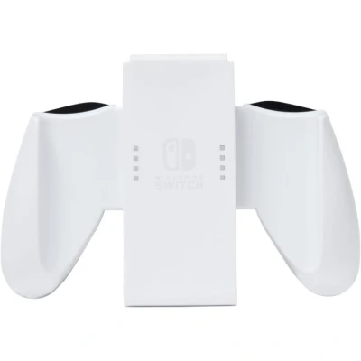 Afbeelding van PowerA Joy Con comfortgreep voor Nintendo Switch Wit, controller, gamepad, Lite
