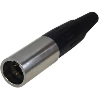 Afbeelding van Mini XLR 3 pins (TA3) connector (m)