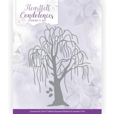 Afbeelding van Dies Amy Design Jeanine&#039;s Art Heartfelt Condolences Weeping Willow