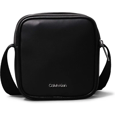 Afbeelding van Calvin Klein CUBE Reporter Schoudertas, Heren, Maat: One Size, Black