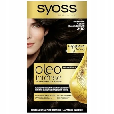 Afbeelding van Syoss, Haarkleur, Oleo Intense Haarverf 2 10 Bruin Zwart (2 Zwart)