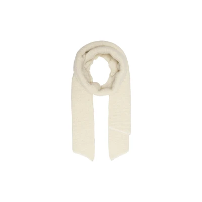 Afbeelding van ONLY ONLMERLE LIFE KNITTED SCARF NOOS 15221486, wit (cloud dancer), Eén Maat
