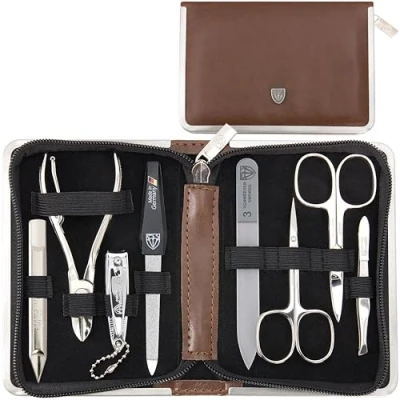Afbeelding van DREI SCHWERTER Germany manicure set nageletui &#039;Andria&#039; 8 delig 746