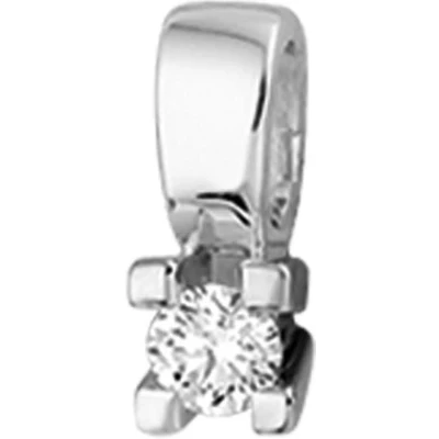 Afbeelding van Witgouden Hanger diamant 0.15ct H SI 4102126