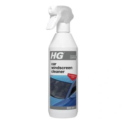 Afbeelding van HG Auto Voorruitreiniger 500 ml voor schone streepvrije voorruiten binnen en buiten