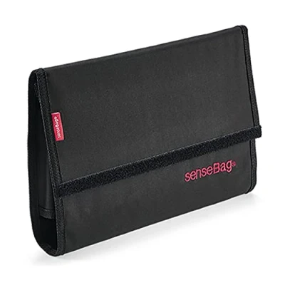 Afbeelding van Map Voor Stiften En Potloden 24 Vakjes Wallet SenseBag Kleur Zwart Etui Markers Professioneel Opbergsysteem