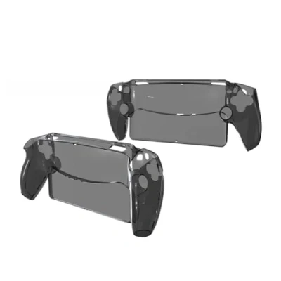 Afbeelding van QINOUK Hoesje voor Sony PlayStation Portal, [Antikras] Hard PC Beschermend Case Compatibel met Portal Transparant Zwart